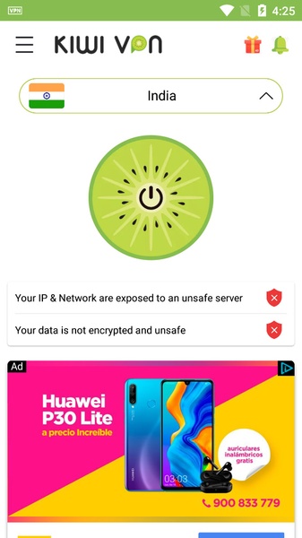 Kiwi VPN - Preview 2