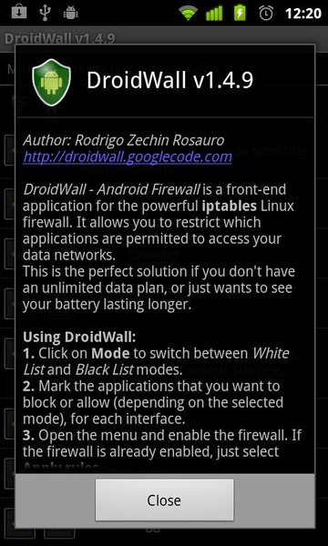 DroidWall - Preview 1