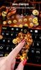 Fire Lion Wallpaper + Keyboard screenshot 2