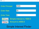 Simple Interest Finder screenshot 2