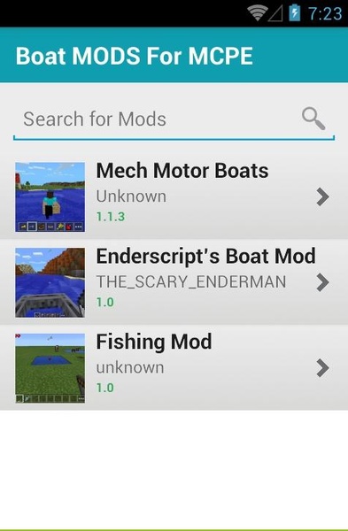 Boat MODS For MCPE - Preview 4