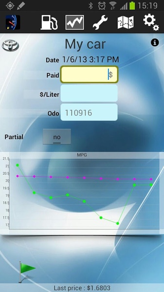 MyFuelLog - Preview 23