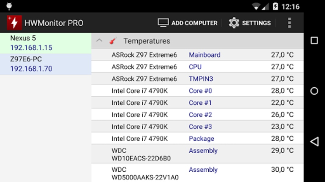 HWMonitor PRO - Preview 5