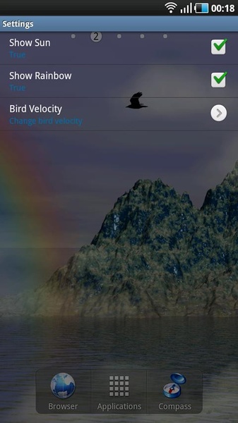 Beautiful Mountains Live Wallpaper - Preview 1