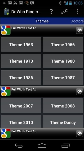 Dr Who Ringtones - Preview 1