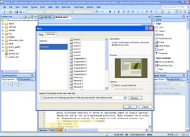 Microsoft Expression Web screenshot 2