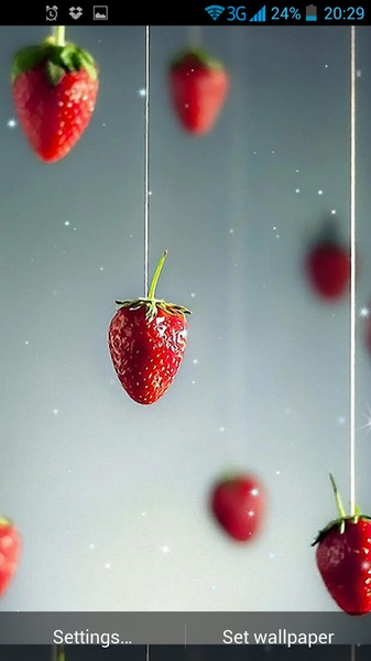 Strawberry Live Wallpaper - Preview 5