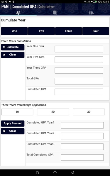 IPAM-USL Grade Calculator - Preview 3