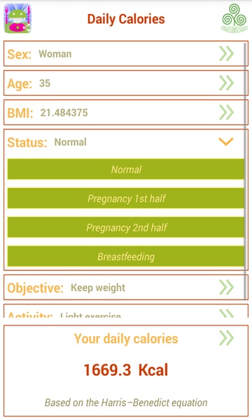 Daily Calories - Preview 3