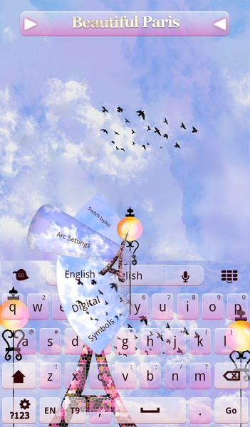 Beautiful Paris Keyboard - Preview 4