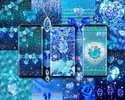 Blue glitter diamond bow live wallpapers screenshot 8