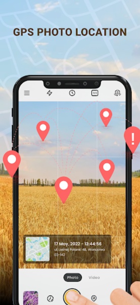 GPS Camera with Time Stamp for Android Download the APK from