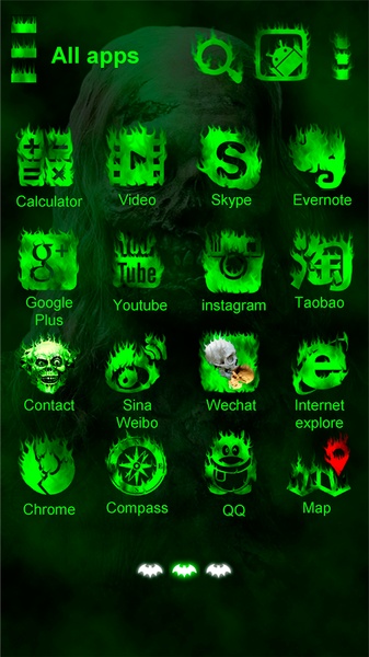 Haunted House GOLauncher EX Theme - Preview 3