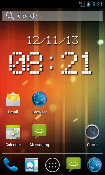 LED clock widget lite - Preview 15