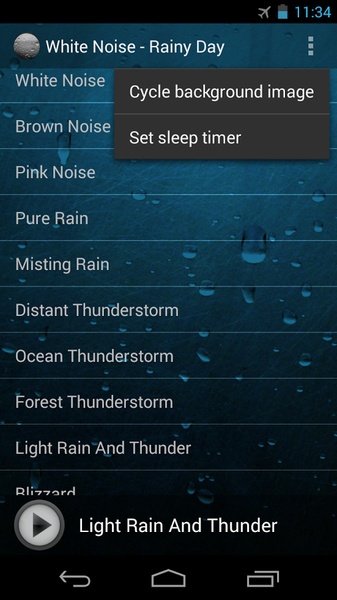 White Noise - Rainy Day - Preview 1