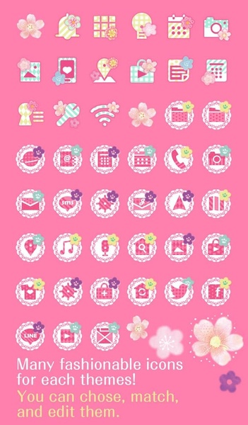 Flowers and Circles - Preview 2