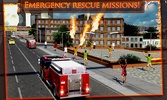 Fire Truck Emergency Rescue 3D screenshot 12