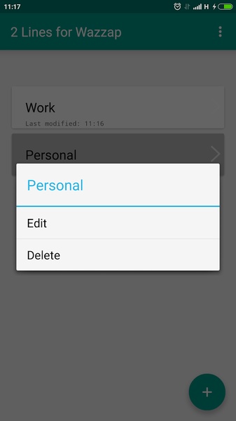 2 Lines for Whatsapp - Preview 1