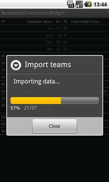 Basketball Livescore Widget - Preview 17