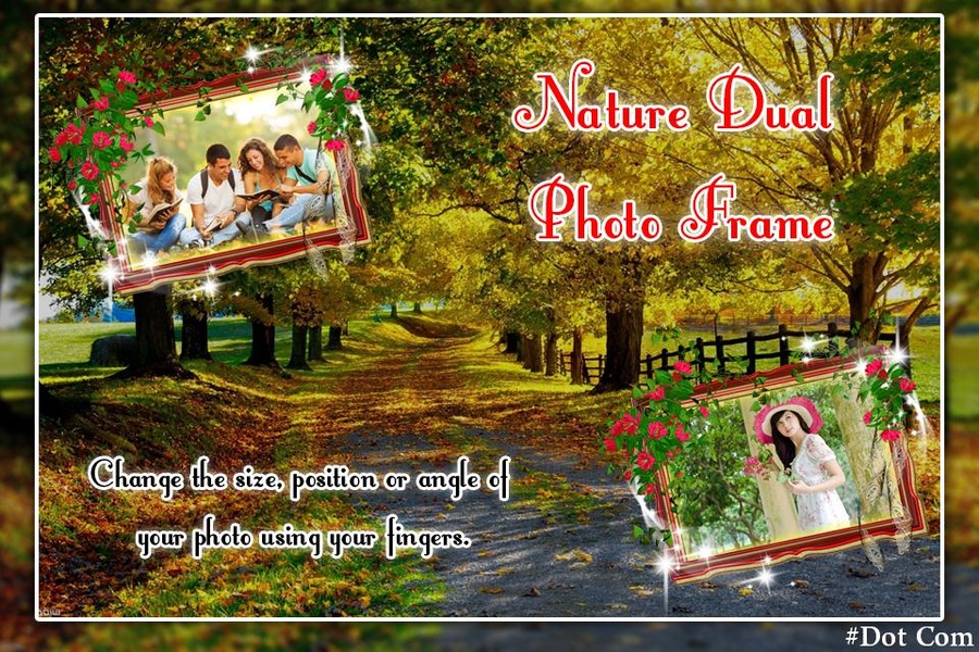 Nature Dual Photo Frame - Preview 6