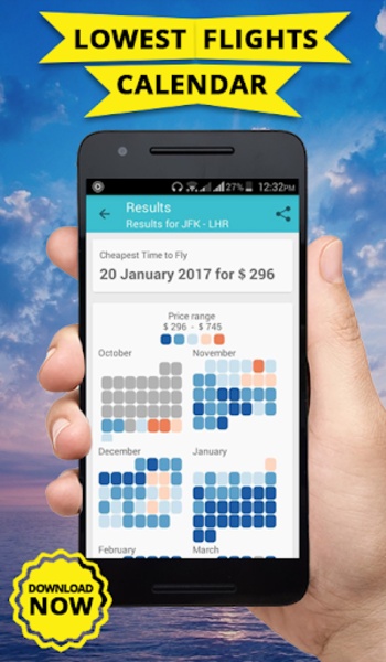 Cheapest Time to Fly - Preview 7