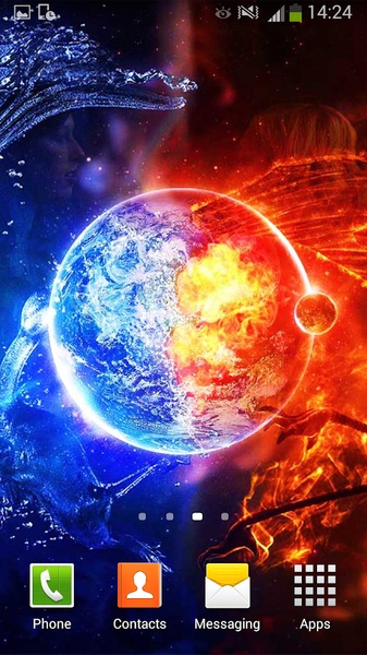 Fire and Ice Live Wallpaper - Preview 3