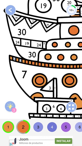 Tap Color Color by Number - Preview 3