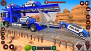 US Police Game Transport Truck screenshot 1