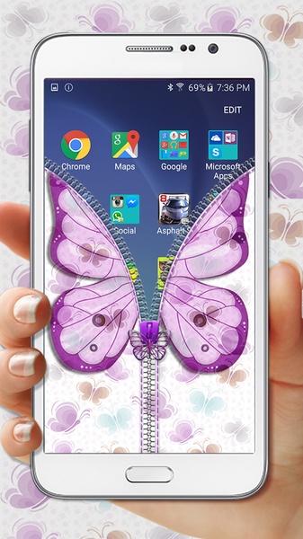 Butterfly Zipper Lock - Preview 2