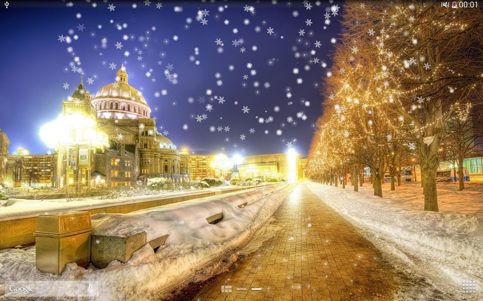 Snow live wallpaper - Preview 10