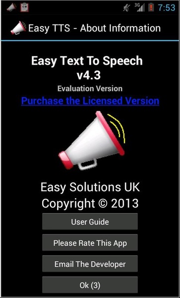 Easy Text To Speech - Preview 1