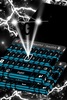 Neon Blue Keyboard Free screenshot 2