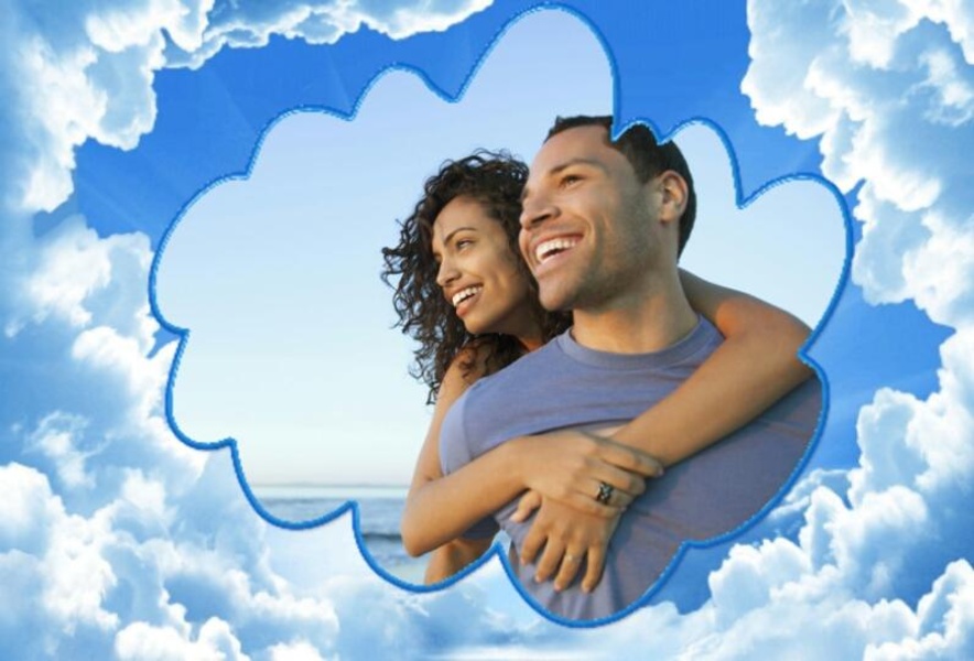 Clouds Pic Frames Free - Preview 3