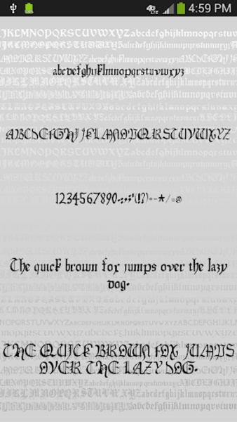 Gothic Free Font Theme - Preview 6
