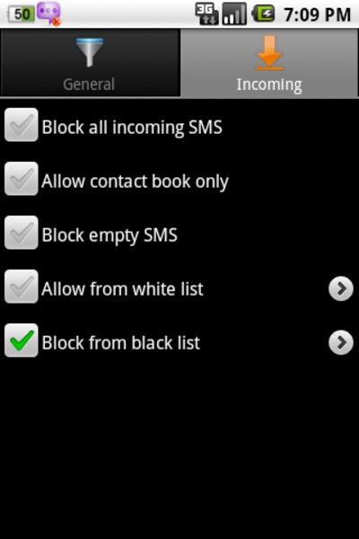 SMS Blocker Lite - Preview 2