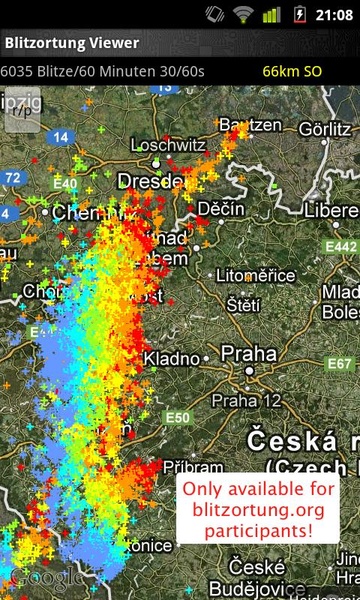 Blitzortung Lightning Monitor - Preview 4