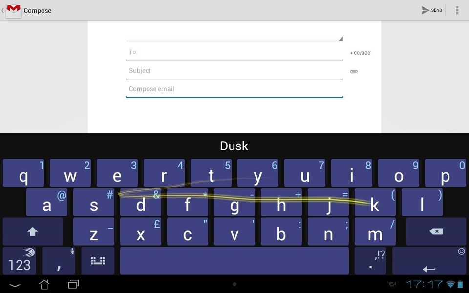 SwiftKey Tablet - Preview 8