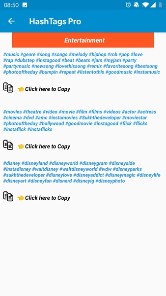 HashTags pro - Preview 7
