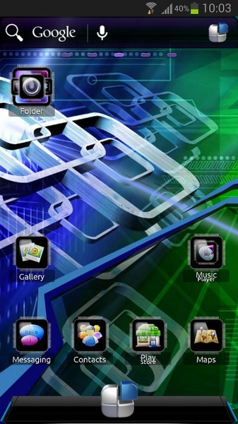 ADW Tech Theme - Preview 7