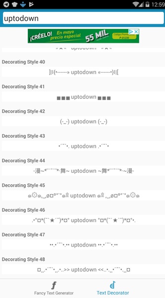 Cool Fancy Text Generator - Preview 4