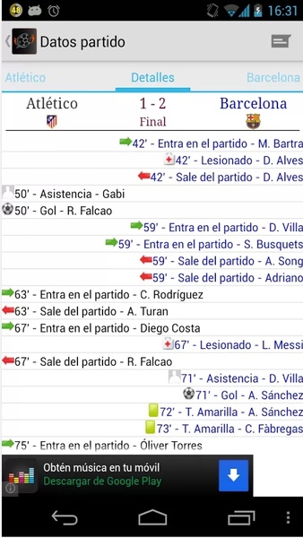 Social Futbol - Resultados - Preview 3