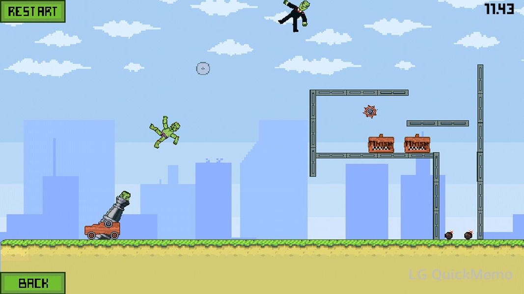 Blaster Ragdoll Zombie - Preview 1