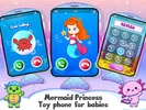 Princess Mermaid Baby Phone screenshot 11