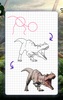 How to draw dinosaurs by steps screenshot 8