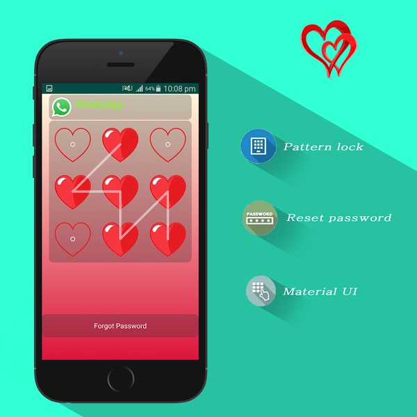 Valentine Theme Applock - Preview 5