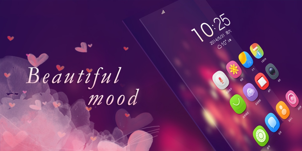 Beautiful Mood GOLauncher EX Theme - Preview 5