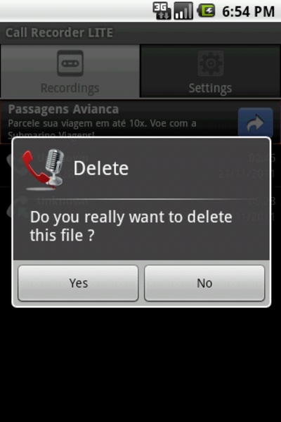 Call Recorder LITE - Preview 1