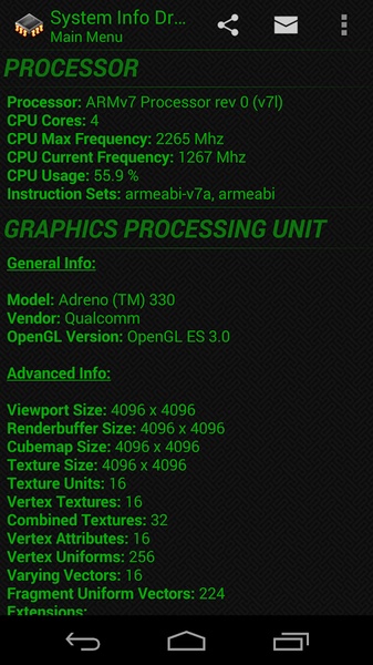System Info Droid - Preview 5