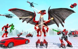 Police Dragon Robot Car Games screenshot 9