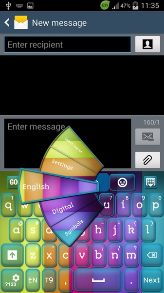 GO Keyboard Themes Color Theme - Preview 7